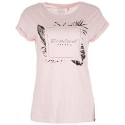 Rip Curl T-Shirt Damski Palm Beach L Jasnoróżowy. Szare bluzki damskie marki Rip Curl, l. W wyprzedaży za 100,00 zł.