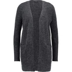 Kardigany damskie: Vila VIPLACE Kardigan dark grey melange