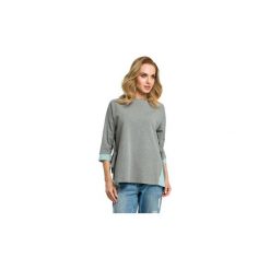 Bluzki Moe M386 Bluzka. Szare bluzki damskie marki Moe, l. Za 129,00 zł.