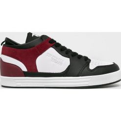 Trussardi Jeans - Buty. Białe sneakersy męskie Trussardi Jeans, z jeansu, na sznurówki. Za 649,90 zł.