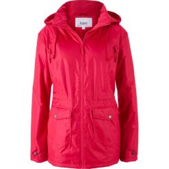 Parka outdoorowa bonprix czerwony. Czerwone parki damskie bonprix. Za 79,99 zł.