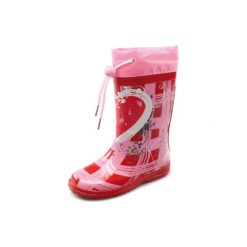 Beck Girls Kalosze HEARTBREAKER red. Czerwone buciki niemowlęce Beck, z tkaniny, bez zapięcia. Za 65,00 zł.