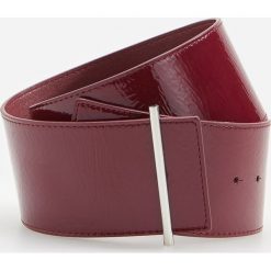 Szeroki pasek - Bordowy. Czerwone paski damskie Reserved, w paski. Za 59,99 zł.