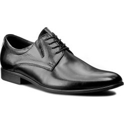 Półbuty LASOCKI FOR MEN - A-5464P4 Czarny. Czarne buty wizytowe męskie marki Lasocki For Men, ze skóry. Za 229,99 zł.