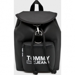 Tommy Jeans - Plecak. Żółte plecaki damskie Tommy Jeans, bez wzorów, z jeansu. W wyprzedaży za 359,90 zł.