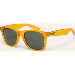 Vans - Okulary. Żółte okulary przeciwsłoneczne męskie Vans, owalne. W wyprzedaży za 49,90 zł.