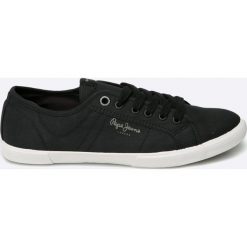 Pepe Jeans - Tenisówki. Czarne bez kategorii marki Pepe Jeans, z jeansu. W wyprzedaży za 149,90 zł.