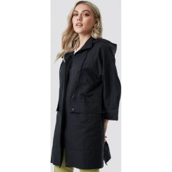 NA-KD Lightweight Hooded Parka - Black. Czarne parki damskie marki NA-KD. Za 323,95 zł.