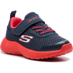 Sneakersy SKECHERS - Ultra Torque 97770N/NVRD Navy/Red. Niebieskie trampki chłopięce Skechers, bez wzorów, ze skóry ekologicznej, na rzepy. Za 139,99 zł.