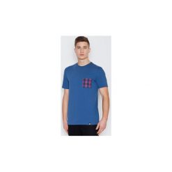 T-shirty z krótkim rękawem Visent -. Niebieskie t-shirty męskie VISENT, s, bez wzorów, bez kołnierzyka, krótkie. Za 79,00 zł.