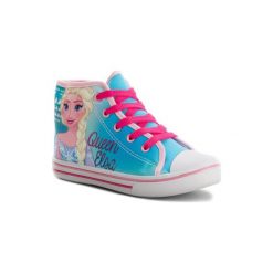 FROZEN CP40-XL037DFR. Niebieskie trampki dziewczęce Frozen, z materiału. Za 49,99 zł.