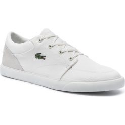 Tenisówki LACOSTE - Bayliss 219 1 Cma 7-37CMA000618C Off Wht/Off Wht. Białe półbuty męskie Lacoste, bez wzorów, z gumy, bez zapięcia. W wyprzedaży za 229,00 zł.
