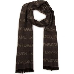 Szal Emporio Armani 625053 CC786 00152. Pomarańczowe szaliki męskie Emporio Armani, bez wzorów. Za 249,00 zł.