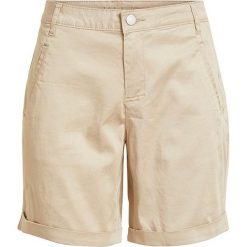 VILA Damskie spodenki Chino Rwre Short z Noos Soft Camel (rozmiar 36). Brązowe szorty damskie Vila, bez wzorów, z elastanu. W wyprzedaży za 114,00 zł.