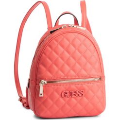 Plecak GUESS - Elliana (VG) HWVG73 02320 COR. Pomarańczowe plecaki damskie marki Guess, z aplikacjami, ze skóry ekologicznej, eleganckie. Za 629,00 zł.