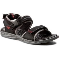 Sandały NEW BALANCE - M2067BGR Czarny. Czarne sandały męskie skórzane New Balance. W wyprzedaży za 159,00 zł.