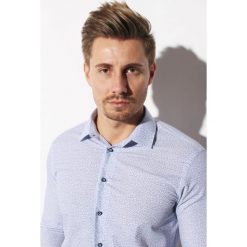 Koszula Edward Orlovski Ecru. Koszule męskie Edward Orlovski, m, bez wzorów, z bawełny, eleganckie, bez kołnierzyka, z długim rękawem. Za 130,00 zł.