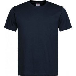 Ciemny Granatowy Bawełniany T-Shirt Męski Bez Nadruku STEDMAN Koszulka, Krótki Rękaw, Basic, U-neck TSJNPLST2000bluemidnihgt. Niebieskie koszulki męskie Stedman, m, z nadrukiem, z bawełny, casualowe, bez kołnierzyka, z krótkim rękawem, krótkie. Za 24,00 zł.