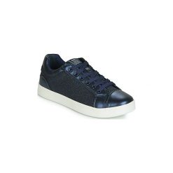 Buty Dziecko Geox J DJROCK GIRL. Niebieskie trampki dziewczęce Geox, bez wzorów, bez zapięcia. Za 239,20 zł.