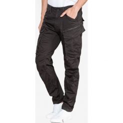 G-Star RAW Rovic Spodnie Czarny. Czarne spodnie męskie G-Star RAW, bez wzorów, z elastanu, retro. Za 498,95 zł.