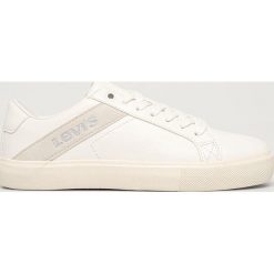 Levi's - Buty. Białe buty sportowe damskie Levi's®, bez wzorów, z gumy, sportowe. Za 259,90 zł.