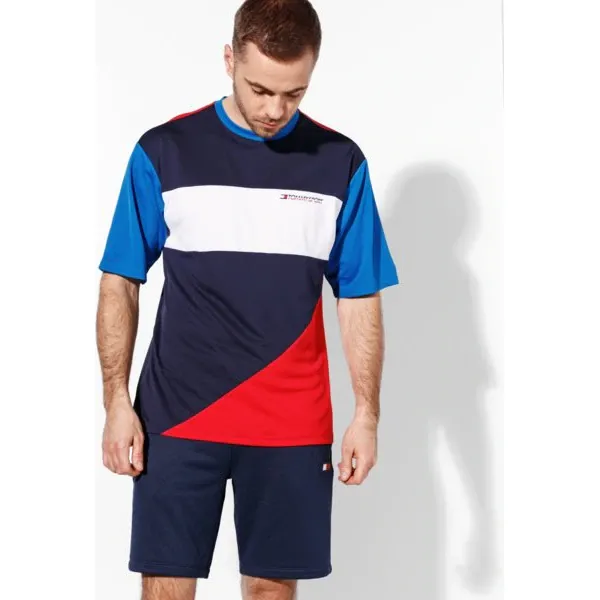 Tommy Sport Koszulka Statement , multicolor, rozmiar M. Koszulki męskie TOMMY HILFIGER, m, bez wzorów, ze skóry, bez kołnierzyka, bez rękawów, na fitness i siłownię. W wyprzedaży za 179,99 zł.