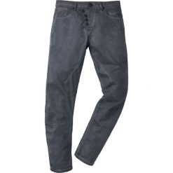Spodnie ze stretchem Regular Fit Straight O-leg bonprix szary "used". Szare spodnie męskie bonprix, m, bez wzorów. Za 49,99 zł.