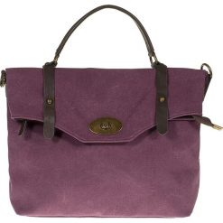 Torebki klasyczne damskie: Torebka „Phyllis” w kolorze fioletowym – 35 x 30 x 15 cm