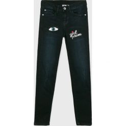 Blukids - Jeansy dziecięce 140-170 cm. Niebieskie jeansy dziewczęce Blukids, bez wzorów, z elastanu. W wyprzedaży za 69,90 zł.