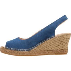 Sandały damskie: Fred de la Bretoniere Sandały na platformie cobalt blue