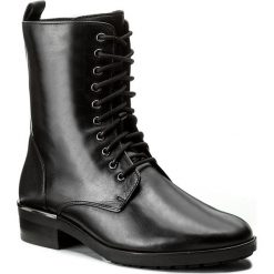 Botki HÖGL - 4-100613 Black 0100. Czarne botki damskie na obcasie marki HÖGL, z materiału. W wyprzedaży za 489,00 zł.