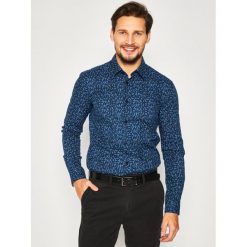 Koszula Boss Ronni_53F 50427562. Niebieskie koszule męskie Boss, m, bez wzorów, z bawełny, casualowe, bez kołnierzyka, bez rękawów. W wyprzedaży za 299,00 zł.