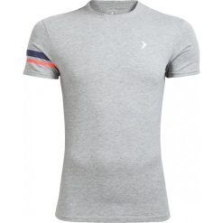 T-shirt męski TSM615 - średni szary melanż - Outhorn. Szare koszulki męskie marki Outhorn, na lato, m, bez wzorów, z bawełny, bez kołnierzyka. W wyprzedaży za 24,99 zł.