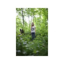 T-shirt flowers/ z organicznej bawełny. Brązowe t-shirty damskie marki Reserved, l, z bawełny. Za 150,00 zł.