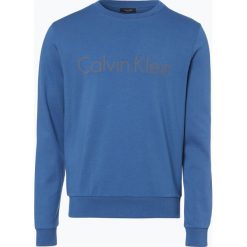 Calvin Klein - Męska bluza nierozpinana, niebieski. Niebieskie bluzy męskie Calvin Klein, xl, bez wzorów, z bawełny, bez kołnierzyka, bez rękawów, bez kaptura. Za 299,95 zł.