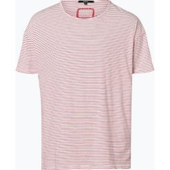 Tigha - T-shirt męski – Jacopo, biały. Białe t-shirty męskie Tigha, m, w prążki. Za 179,95 zł.