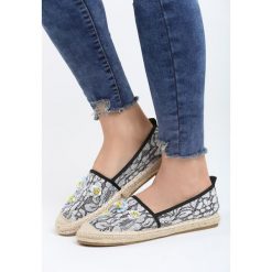 Espadryle damskie: Czarne Espadryle Part Of My Life