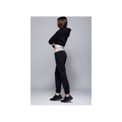 Bluzy damskie: Krótka bluza H001 czarna