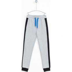 Lemon Explore - Spodnie dziecięce 122-164 cm. Szare spodnie chłopięce marki LEMON explore, bez wzorów, z bawełny, sportowe. W wyprzedaży za 54,90 zł.