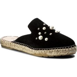 Espadryle EVA MINGE - Camas 3O 18MJ1372400ES 201. Czarne espadryle damskie marki Eva Minge, ze skóry. W wyprzedaży za 209,00 zł.