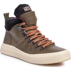 Sneakersy NAPAPIJRI - Fblast NA4DZI Green Forest 2 GE3. Zielone sneakersy męskie Napapijri, na co dzień, bez wzorów, ze skóry, bez zapięcia. W wyprzedaży za 469,00 zł.