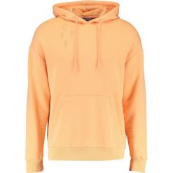 Bluzy męskie: Antioch OVERSIZED DROP SHOULDER WITH DISTRESSING Bluza z kapturem coral