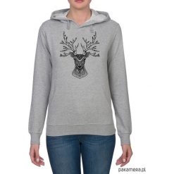 Bluzy damskie: Bluza damska z jeleniem