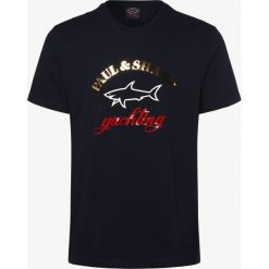 Paul & Shark - T-shirt męski, niebieski. Niebieskie t-shirty męskie Paul & Shark, xl, z nadrukiem, eleganckie, bez kołnierzyka. Za 629,95 zł.