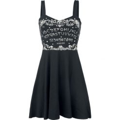 Jawbreaker Ouija Sukienka czarny. Czarne sukienki damskie na komunię marki Jawbreaker, xl, z nadrukiem, retro, z dekoltem na plecach. Za 264,90 zł.