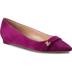Półbuty LAUREN RALPH LAUREN - Aminah 802713191003 Purple. Fioletowe półbuty damskie skórzane Lauren Ralph Lauren, na płaskiej podeszwie. Za 439,90 zł.