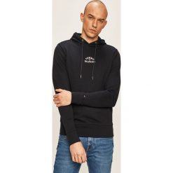 Tommy Hilfiger - Bluza. Szare bluzy męskie TOMMY HILFIGER, s, z haftami, z elastanu, z kapturem, bez rękawów, z kapturem. Za 449,90 zł.