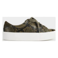 Parfois - Buty. Zielone buty sportowe damskie Parfois, bez wzorów, z gumy, sportowe. W wyprzedaży za 99,90 zł.