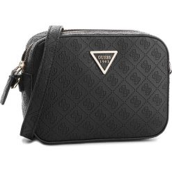 Torebka GUESS - HWSD66 91120 BLA. Czarne listonoszki damskie marki Guess, z aplikacjami, ze skóry ekologicznej. Za 399,00 zł.
