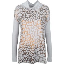 Toy-G Sweter. Żółte swetry damskie Toy G, z nadrukiem, z tkaniny, bez rękawów, bez kaptura. Za 279,00 zł.